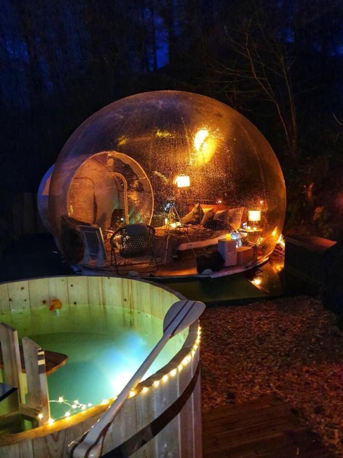 Living Timeless- Bubble Tent Elzach Inklusive Hot Tube Badefass- Schlafen Unterm Sternenhimmel Екстер'єр фото