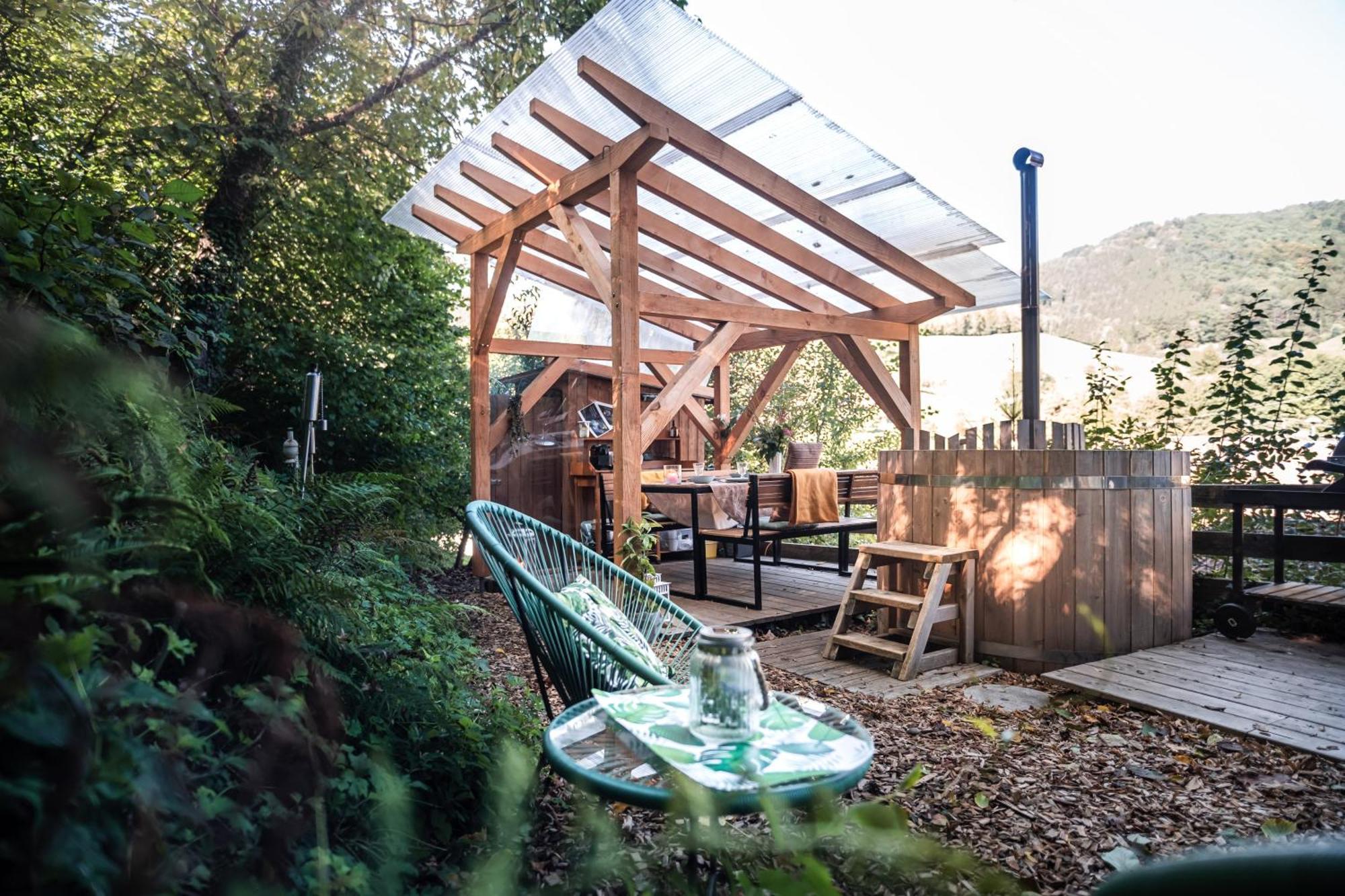 Living Timeless- Bubble Tent Elzach Inklusive Hot Tube Badefass- Schlafen Unterm Sternenhimmel Екстер'єр фото